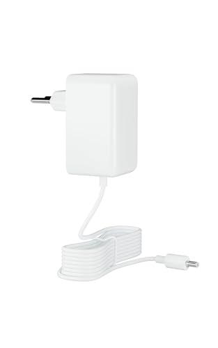 Alimentatore di corrente di ricambio da 22 W, per Amazon Echo Dot Max (modello 2025), colore bianco