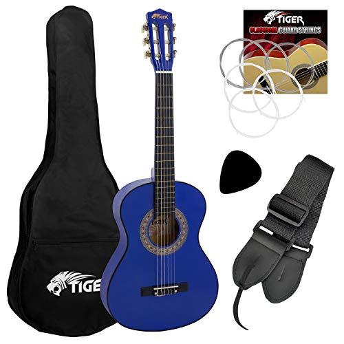 TIGER Clg 4 Bl Set Chitarra Classica 3/4, Blu