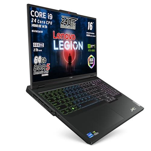 Lenovo Legion PRO5 Notebook Gaming, Intel Core i9-14900HX 24Core, RAM DDR5 64Gb, SSD 2TB (2 x 1Tb) Display 16