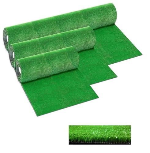Erba Sintetica 7mm Drenante In 50 Misure Prato Verde Sintetico Artificiale Tagliabile Rotolo 1x3 Mt