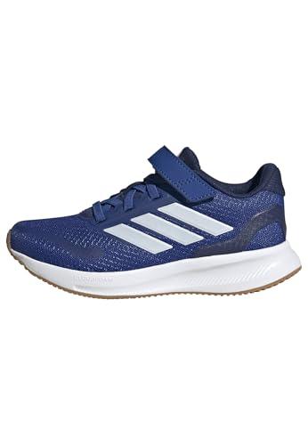 adidas RUNFALCON 5 Shoes Kids, Scarpe da Corsa, Royal Blue/Cloud White/Dark Blue, 34 EU