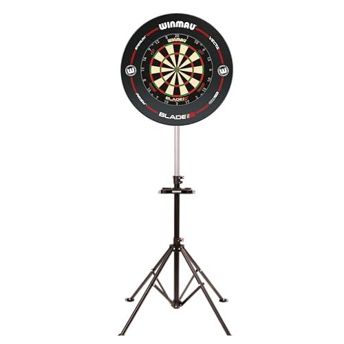 WINMAU Xtreme 2.0 Supporto per bersaglio per freccette - Portatile, regolabile e indipendente - Sistema di montaggio con design a treppiede - Compatibile con tutti i bersagli Winmau