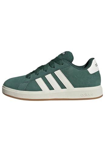 adidas Unisex - Bambini e Ragazzi Grand Court 00s Shoes Kids, Collegiate Green/off White/Gum, 38 2/3 EU