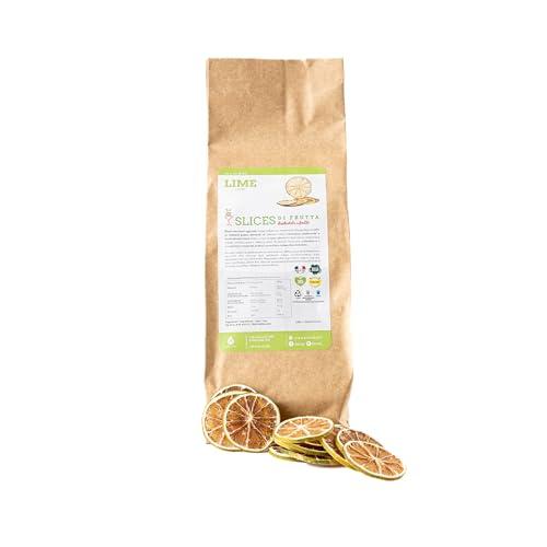 Biocal® - Fette di Lime essiccato naturale per cocktail - 150g