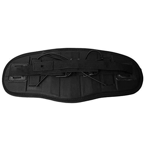 Broco Schienale Kayak Sedile, Regolabile Kayak Antiscivolo Canoa Schienale del Sedile Comodo Nero del Rilievo