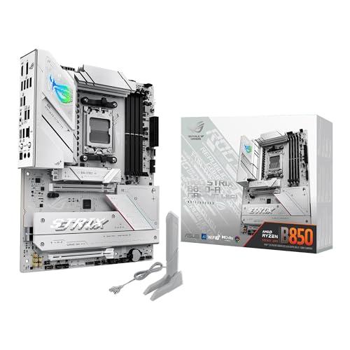 ASUS ROG Strix B850-A Gaming WiFi, Scheda Madre AMD ATX,14+2+2 Fasi di Alimentazione, Slot DDR5, PCIe 5.0 con Slot Q-Release, 4 slot M.2, WiFi 7 con Q-Antenna, AI Advisor, AI Networking II