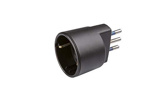 Poly Pool PP0433.1S Adattatore con Spina, Nero, Taglia Unica