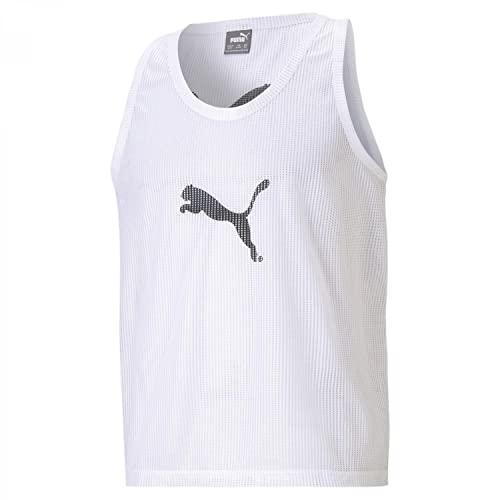 PUMA Bib Salopette, Bianco White, XL Unisex-Adulto