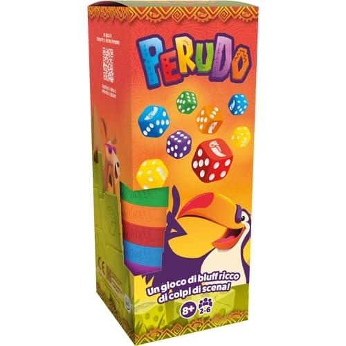 Asmodee Perudo, Gioco da Tavolo di Bluff, 8+ Anni, 2-6 Giocatori, Edizione in Italiano