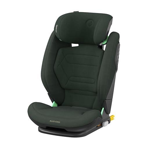 Maxi-Cosi RodiFix Pro² i-Size, ISOFIX Seggiolino Auto, 3 posizioni, 3,5-12 anni, 100-150 cm, ClimaFlow, Altezza Regolabile, Protezione Impatti Laterali G-CELL, Authentic Green