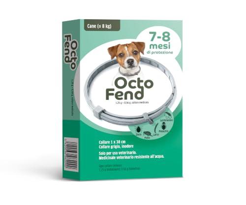 ELANCO | OctoFend collare antiparassitario per cani < 8 kg, 38 cm, 7-8 mesi di protezione da zecche, pulci, pidocchi, larve e Leishmaniosi