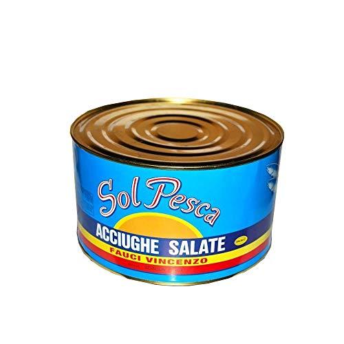 ACCIUGHE SALATE LATTE DA KG 5 ALICI SOL PESCA terza scelta
