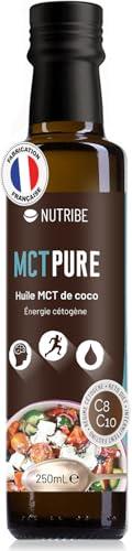 𝗡𝘂𝘁𝗿𝗶𝗯𝗲 𝗠𝗖𝗧 𝗣𝘂𝗿𝗲 𝗖𝟴 𝗖𝟭𝟬 𝟮𝟱𝟬𝗠𝗟 – Acidi Caprilico e Caprico di Cocco Puro al 100%, Formula Scientifica, Brucia Grassi, Energia Mentale, Dimagrimento, Dieta Cheto