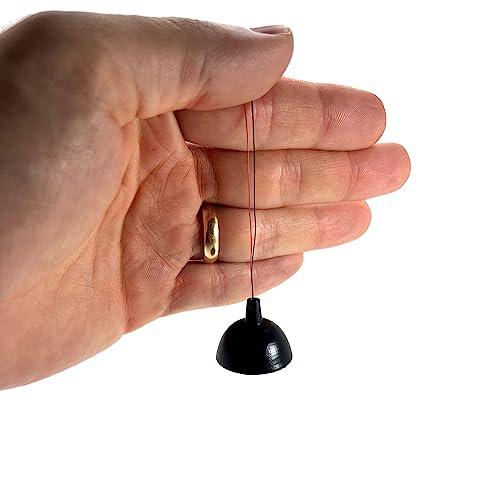 Lampadario per presepi diorami casa bambole con microlampada led 12v - DL98 (Diametro 2,5 cm, Bronzo + led bianco freddo)