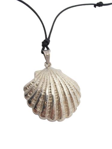 Capasanta : Ciondolo in Argento 925 - Pendente con Conchiglia - Simbolo San Giacomo - Cammino Santiago - Pellegrinaggio