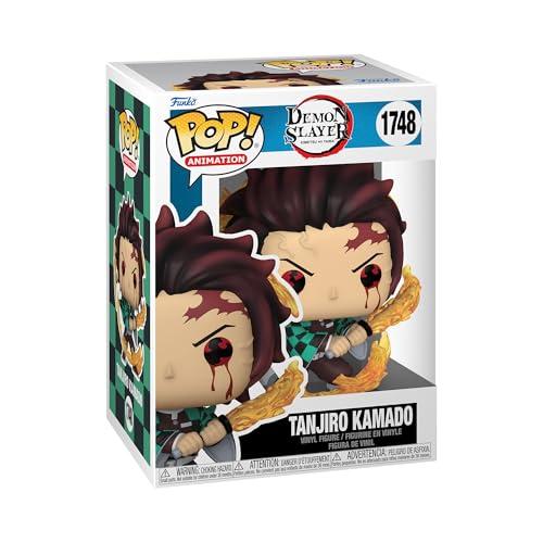 Funko Pop! Animation: DS - Tanjiro Kamado - (Sun Breathing) - Demon Slayer - Figura in Vinile da Collezione - Idea Regalo - Merchandising Ufficiale - Giocattoli per Bambini e Adulti - Anime Fans