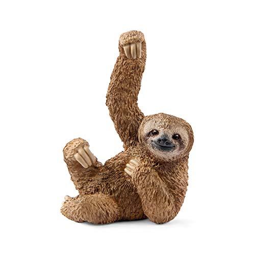 schleich 14793 Bradipo, da 3 anni, WILD LIFE - Figura, 3 x 4 x 6 cm