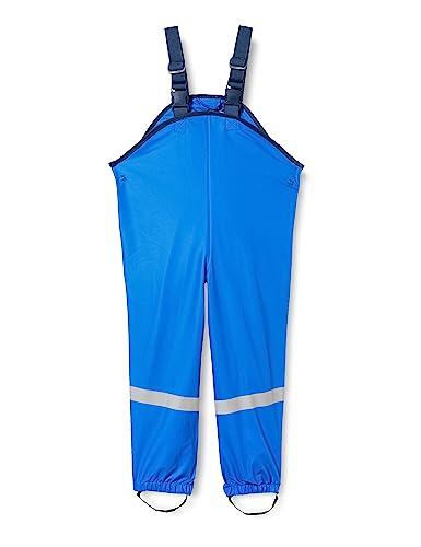 Playshoes Pantaloni Fango, Salopette Antipioggia, Sfoderati, Unisex - Bambini e ragazzi, Blu, 104