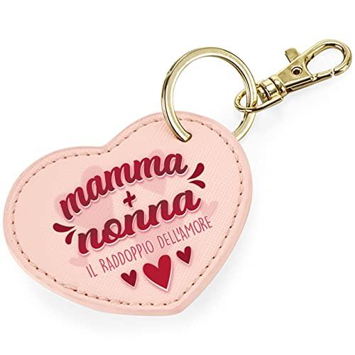 Generico Regalo portachiavi Mamma e Nonna. Funzionale e pratico è una perfetta idea regalo per la Festa della Mamma, Compleanno, Natale - Porta chiavi mamma + Nonna