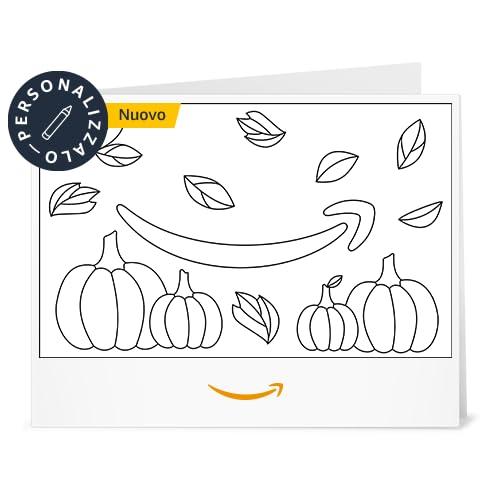 Amazon Gift Card - Print - Fall Pumpkins (Personalize It)