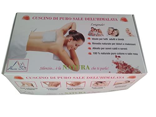 Cuscino di sale rosa dell'Himalaya caldo, freddo dolori cervicale generico occhi (cervicale)