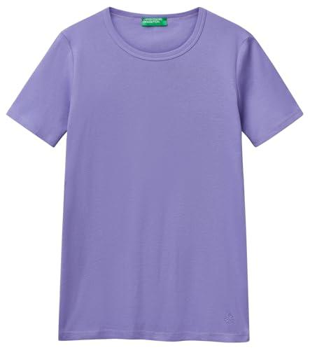 United Colors of Benetton T-Shirt 3GA2E16A0, Blu, XS Donna