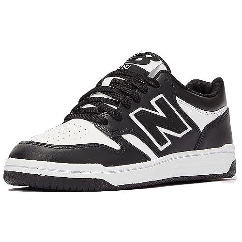 New Balance 480, Sneaker Uomo, Nero, 38.5 EU
