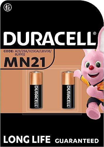 2X Duracell MN21 (1 Blister Da 2 batterie) 2 Pile (A23/23A/V23GA/LRV08/8LR932)