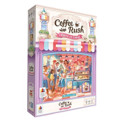 Asmodee Coffee Rush, Piece of Cake, Espansione Gioco da Tavolo, 2-4 Giocatori, 8+ Anni, Edizione in Italiano