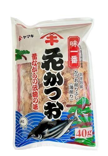Yamako Katsuobushi Bonito chips per brodo giapponese Dashi, 40g, Made in Japan