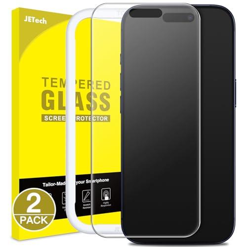 JETech Pellicola Protettiva Opaca per iPhone 17 Pro 6,3 Pollici, Vetro Temperato Film 9H Anti-Riflesso, Anti-Impronte, Tocco Liscio, Installazione Facile, Compatibile con Cover, 2 Pezzi