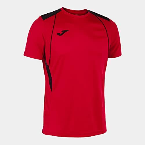 Maglia a Manica Corta Uomo Championship VII Rosso Nero