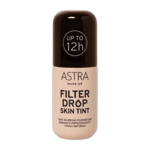 Astra Filterdrop Skin Tint Finish Naturale, 100% Blurring (03-LIGHT/MEDIUM)