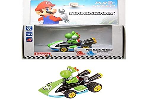 Nintendo 15817039 Mario Kart 8 Veicolo Pull Speed Yoshi