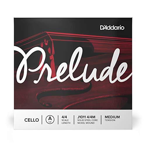 Corda singola LA D'Addario Prelude per violoncello, Scala 4/4, Tensione Media, Set completo