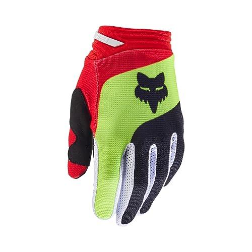 Fox Junior 180 Ballast Gloves Black/Red YM