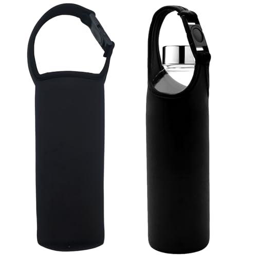 JYNXOR 1 Pezzi Portaborraccia, Borsa Termica per Borraccia, all'Aria Aperta Custodia Antiscottatura Custodia, Tracolla Regolabile, Borsa Tracolla per Porta Bottiglia Custodia Bottiglia