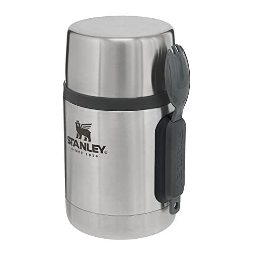 Stanley Adventure Stainless Steel All-In-One Food Jar 0.53L con forchetta - Thermos per Alimenti in Acciaio Inossidabile Senza BPA - Mantiene il Caldo o il Freddo per 12 Ore