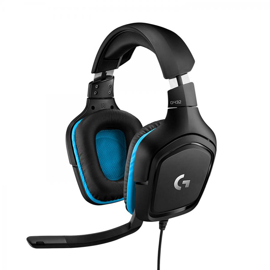 LOGITECH - G432 7.1 Surround-Nero/Blu