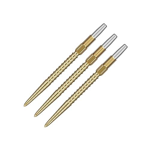 Target Darts Punte per Freccette Swiss Point, Chrono (Set di 3 Punte) 26MM - Oro | Cambiare Le Punte per Freccette, Punte Swiss Storm, Accessori Professionali per Freccette