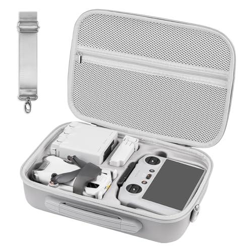 Puasok Custodia da Trasporto per DJI Mini 3/Mini3 Pro/Mini 4 Pro Drone, Borsa per DJI RC Telecomando e Batterie Accessori, per Drone Proteggere