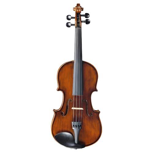 EKO – EBV-A 1413 3/4 Violino con Dotazione, Kit Violino 3/4 Completo, Top Abete Massello, Fasce e Fondo Acero, Tastiera Ebano, Custodia e Accessori Inclusi