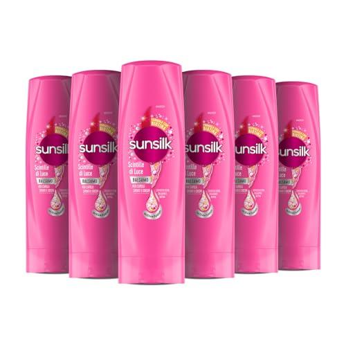 Sunsilk Balsamo Scintille di Luce 200ml(Confezione da 6)