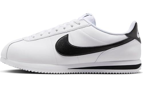 Nike Cortez, Sneaker Uomo, White/Black, 43 EU