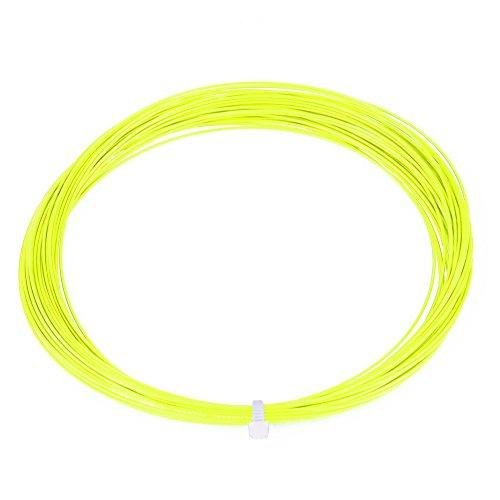 Corda per racchetta da badminton, 6 colori 10m Nylon durevole Alta flessibilità Corda per racchetta da badminton Corda per racchetta Corda per accessori per badminton(Verde fluorescente)