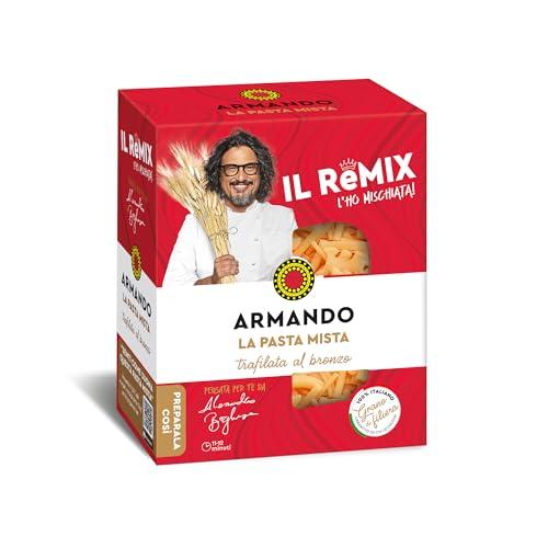 Armando, La Pasta Mista, Pasta di Semola di Grano Duro di Filiera 100% Italiano - Trafilata al bronzo - 12 confezioni da 500 gr