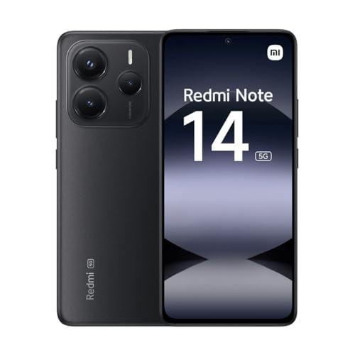 XIAOMI Redmi Note 14 5G 6/128GB Negro Medianoche Libre