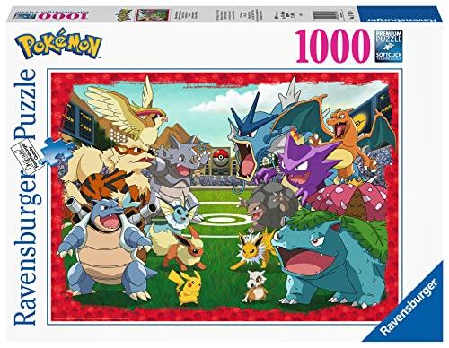 Ravensburger - Puzzle Pokémon, 1000 Pezzi, Puzzle Adulti