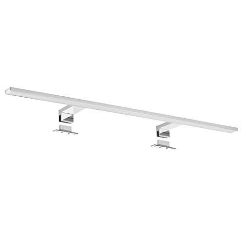 SEBSON® LED Lampada da specchio per bagno 80cm, IP44, lampada morsetto + armadio, Bianco neutro 4000K, 800x108x39mm, 15W, 1000lm