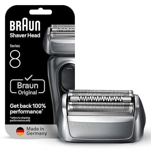 Braun Serie 8 83M, Testina Braun Serie 8 ORIGINALE Per Rasoio Elettrico Barba, Recupera il 100% delle Prestazioni Del Tuo Regolabarba Uomo, Compatibile con i Rasoi Series 8